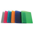 .020 Gauge Tinted Polypropylene Ring Binder